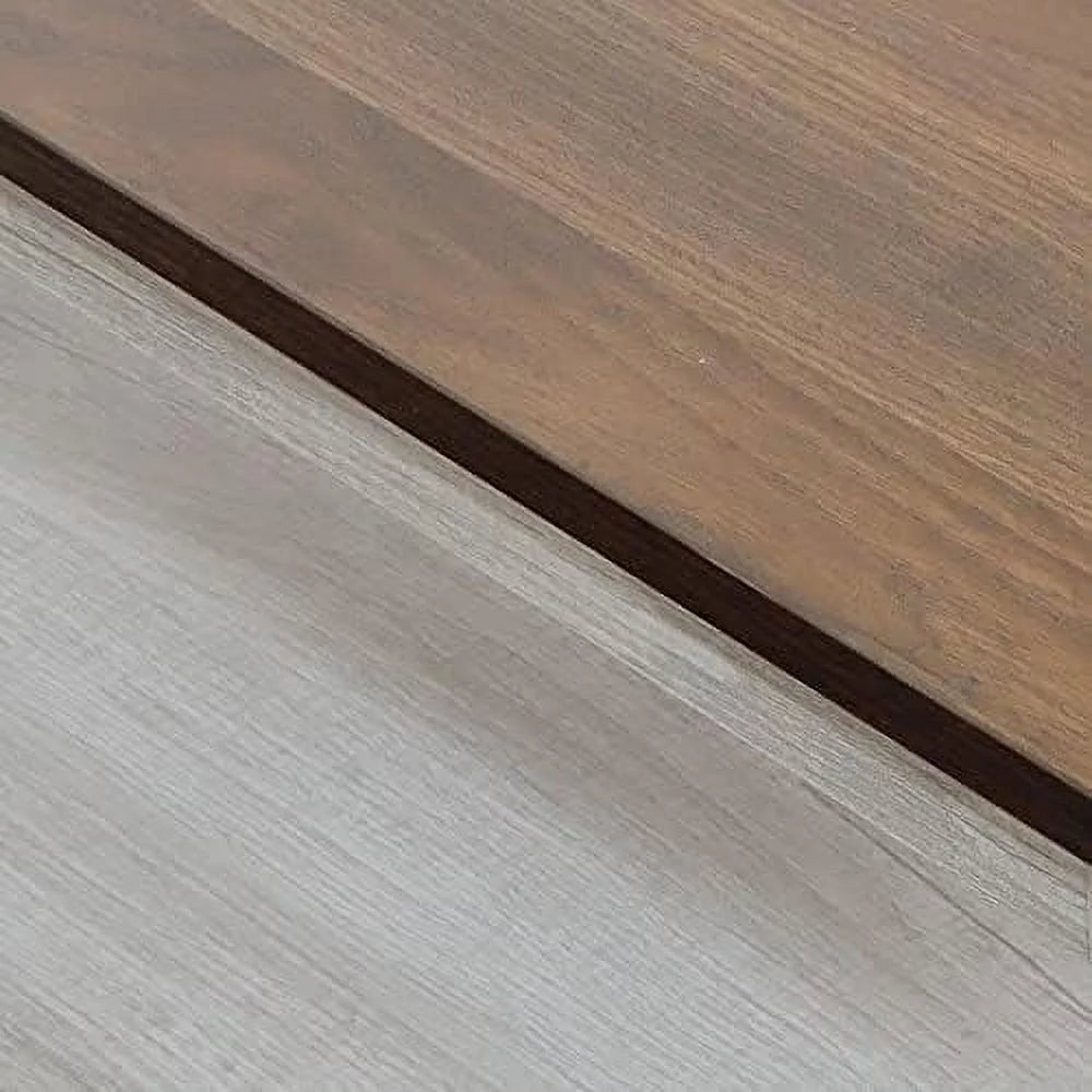 Vintage White 2-Tier Wood Coffee Table J8501