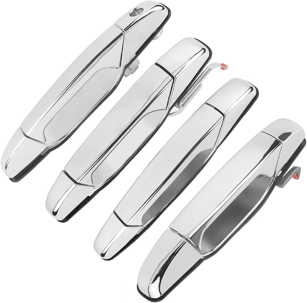Chrome Exterior Door Handle Set of 4 O3870