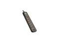 7 Outlet Black Surge Protector Power Strip F7560