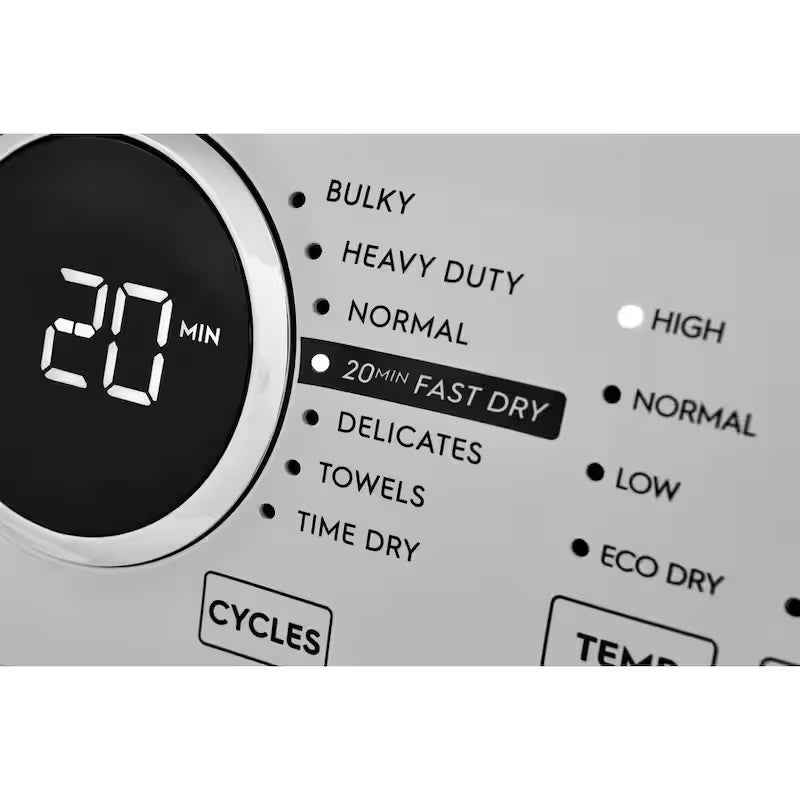 Electric Dryer Front Load White N8092