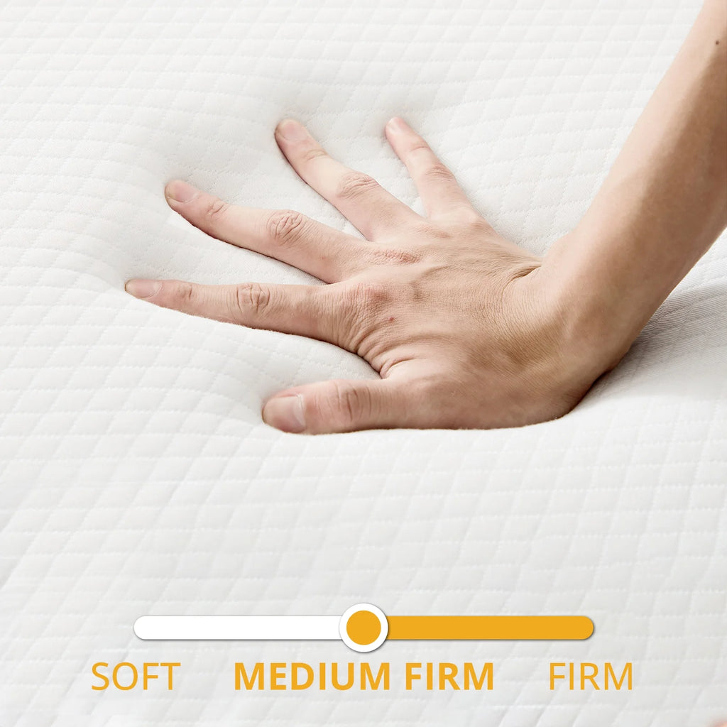 4 inches Folding Single Size Memory Foam Mattress with Cover Z44999