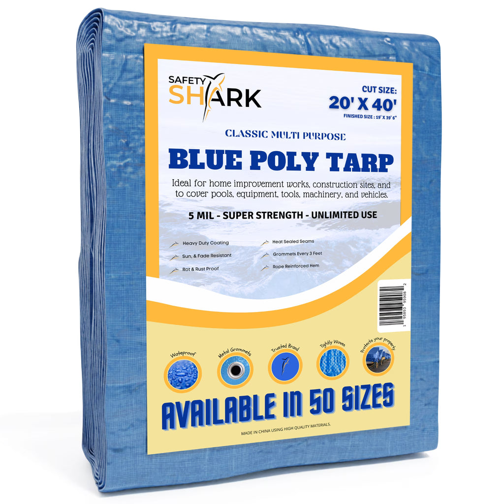 Heavy Duty Waterproof Tarp (20x40 Feet) I39964