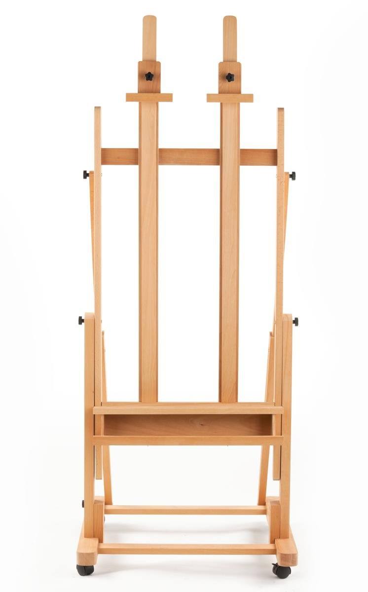 Beech Wood Floor Easel with Locking Wheels S7979
