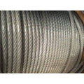Silver Vinyl Coated Galvanized Aircraft Cable Wire Rope 7x19, 4000 Feet U340