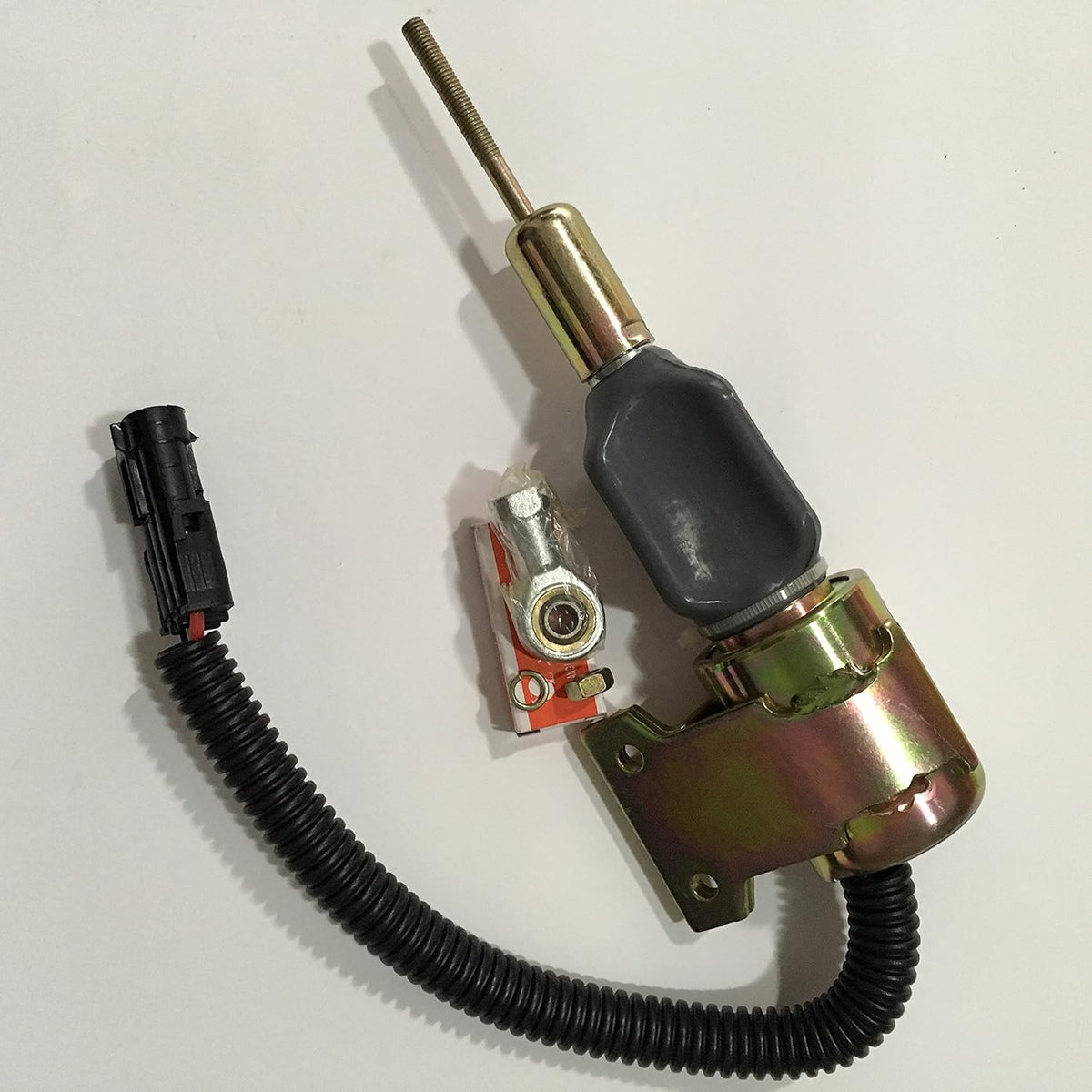 12V Shutdown Solenoid for Cummins 6BT 4BT Engine, Pack of 2 X504004