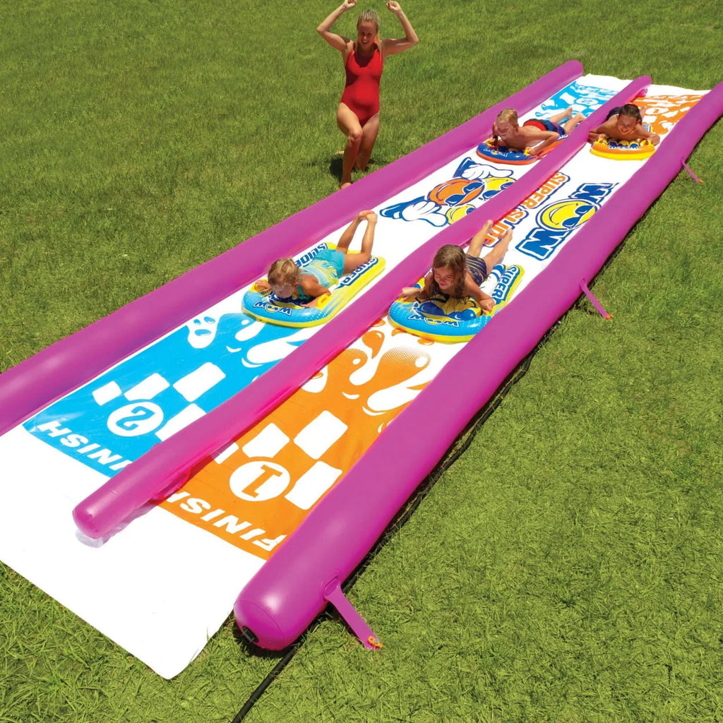 Giant Backyard Double Lane Lawn Slide F751568