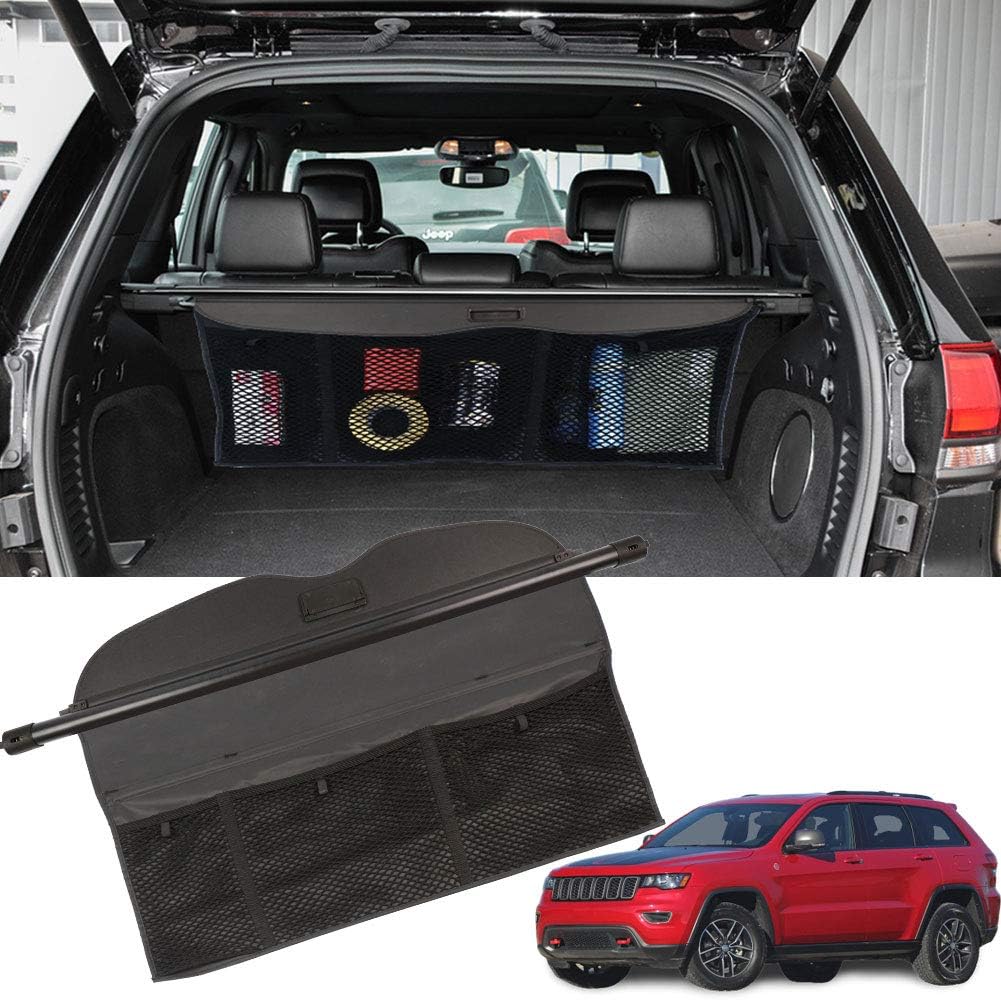 Black Retractable Cargo Cover O23462