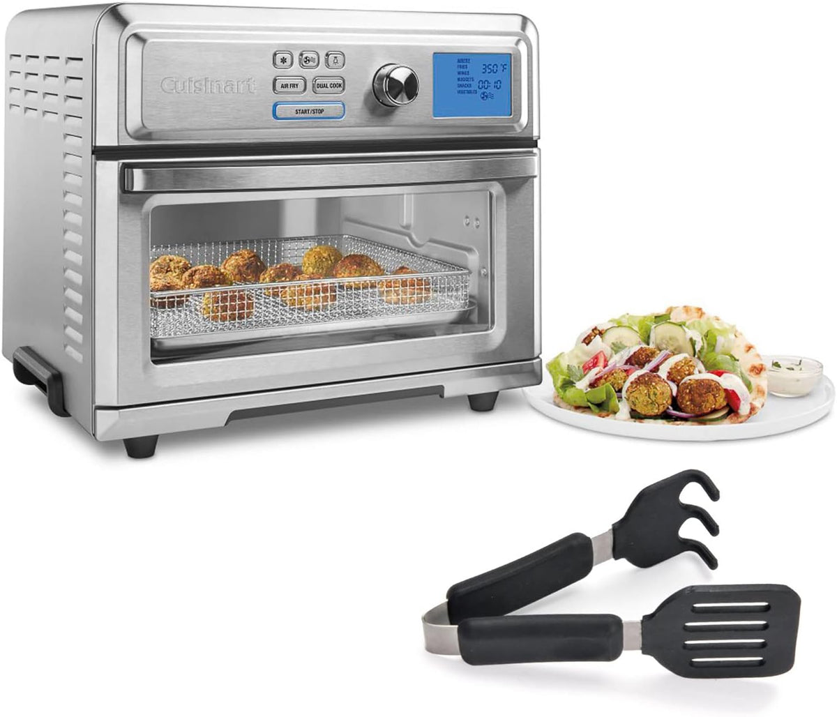Digital AirFryer Toaster Oven with Silicone Tongs V60542