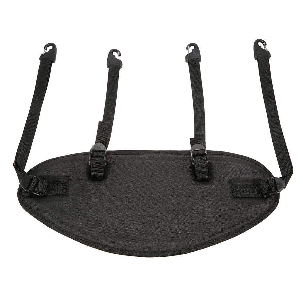 Black Adjustable Kayak Seat Backrest with Back Pad N64564