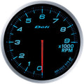 Blue 60mm 9000 RPM Tachometer Gauge V607