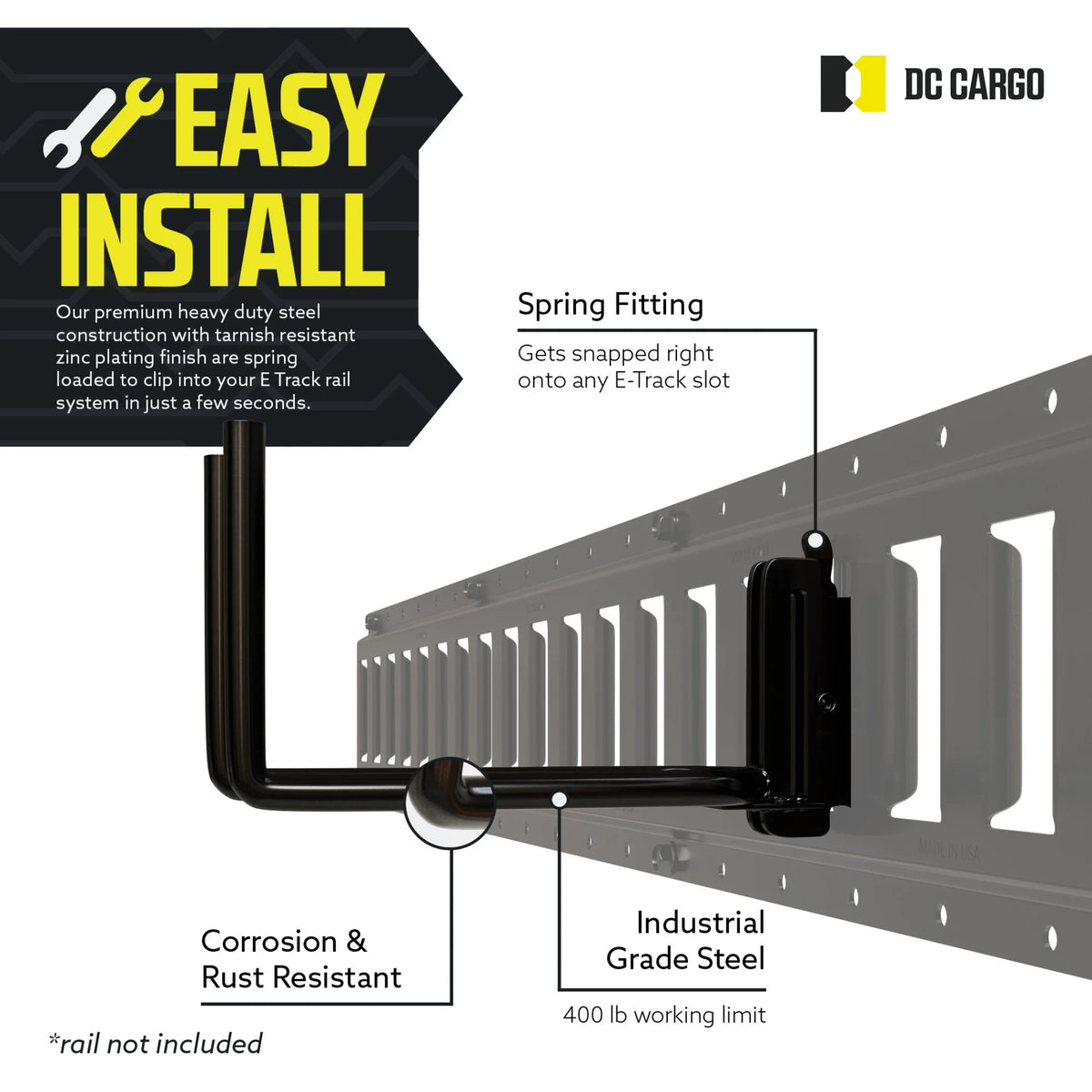 Heavy Duty Shovel/Tool Hanger W11633