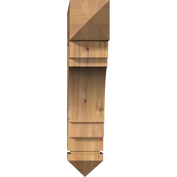 5 1/2x22W x 26x22D x 26x22H Western Red Cedar Bracket C4059