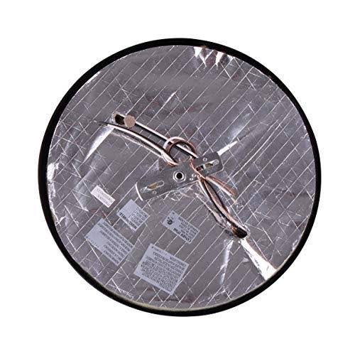 2 Light Flush Mount Black Y1913
