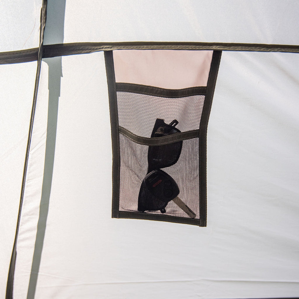 10-Person 3-Room Tent with Shade Awning D8080
