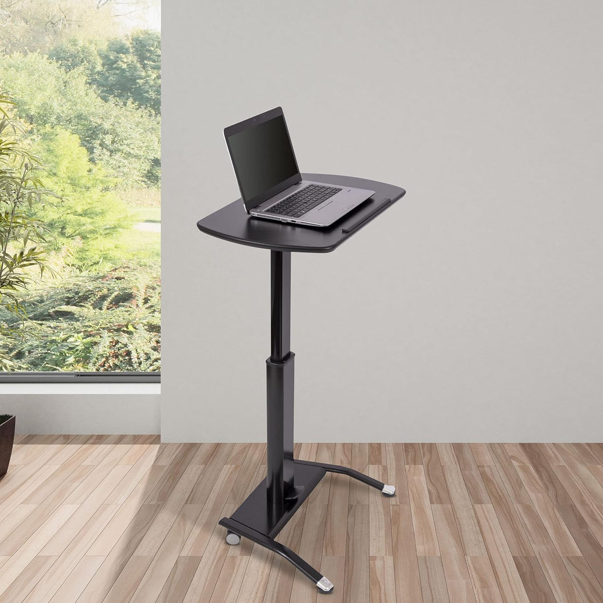 Black Tilting Laptop Lectern Podium C870155