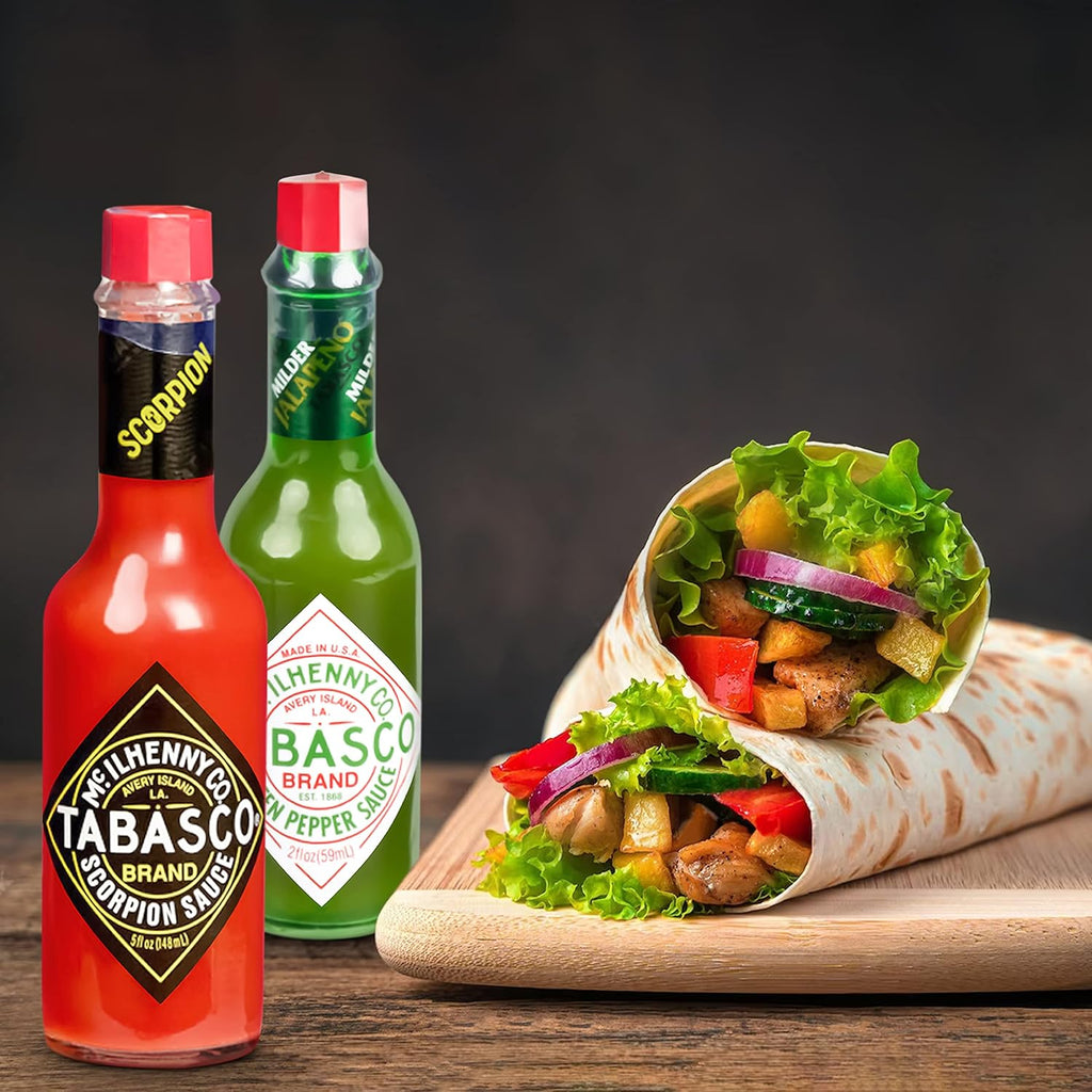 Tabasco Hot Sauce Scorpion Variety Pack 2 oz Bottles B363