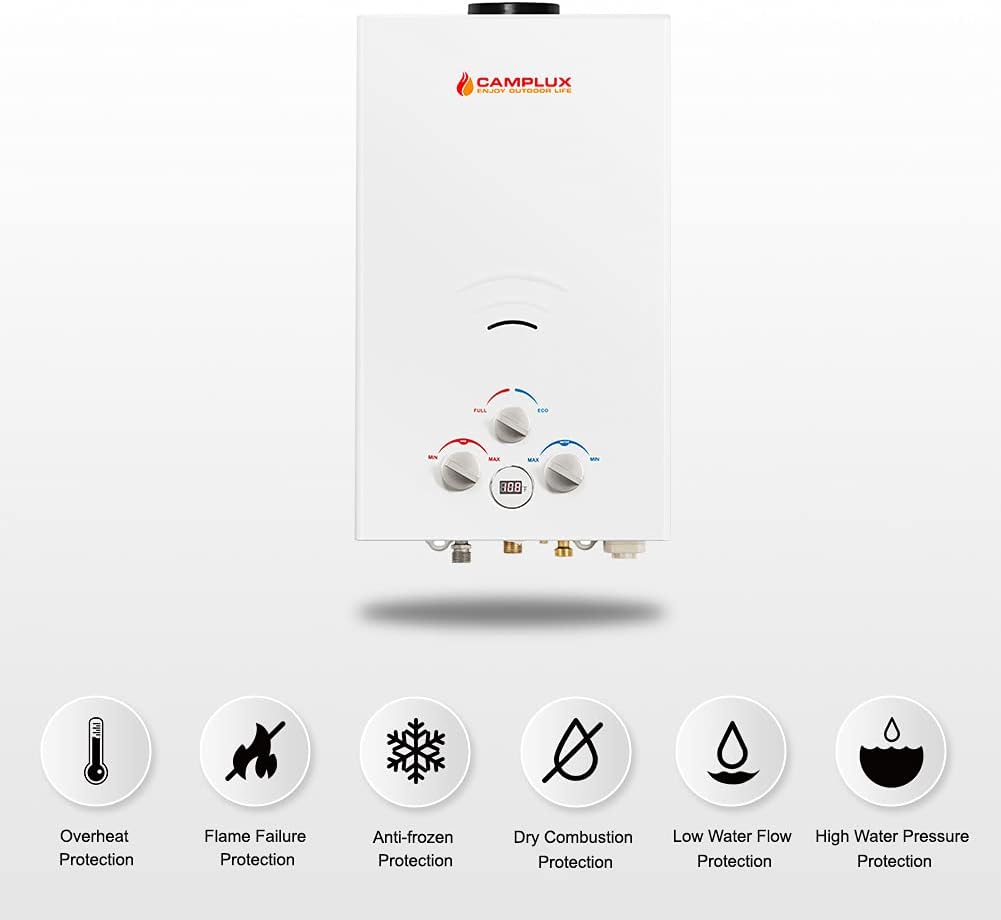 2.64 GPM Propane Tankless Water Heater P584