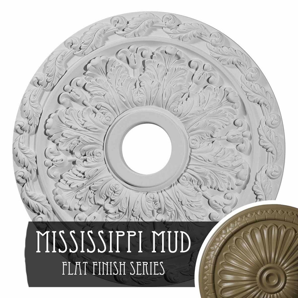 Spring Leaf Ceiling Medallion Q296