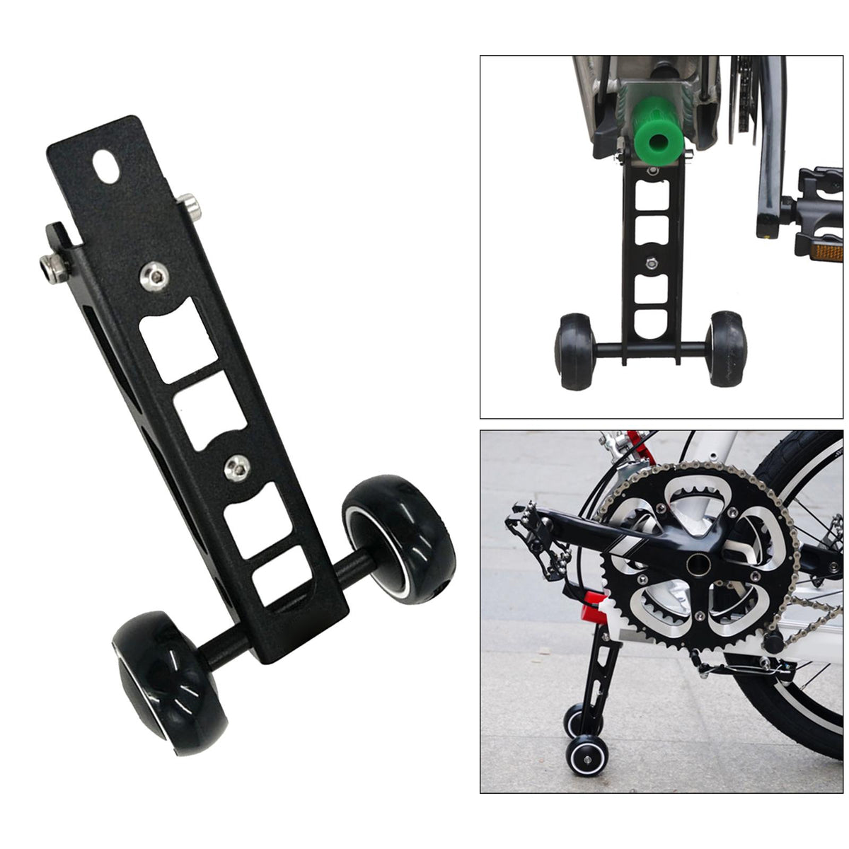 Black Folding Bike Rear Rack G46355