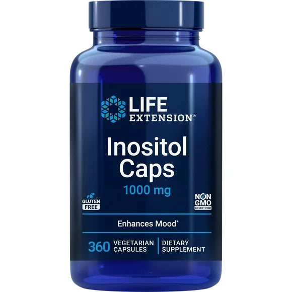 1000 mg Myo-Inositol Vegetarian Capsules O8264