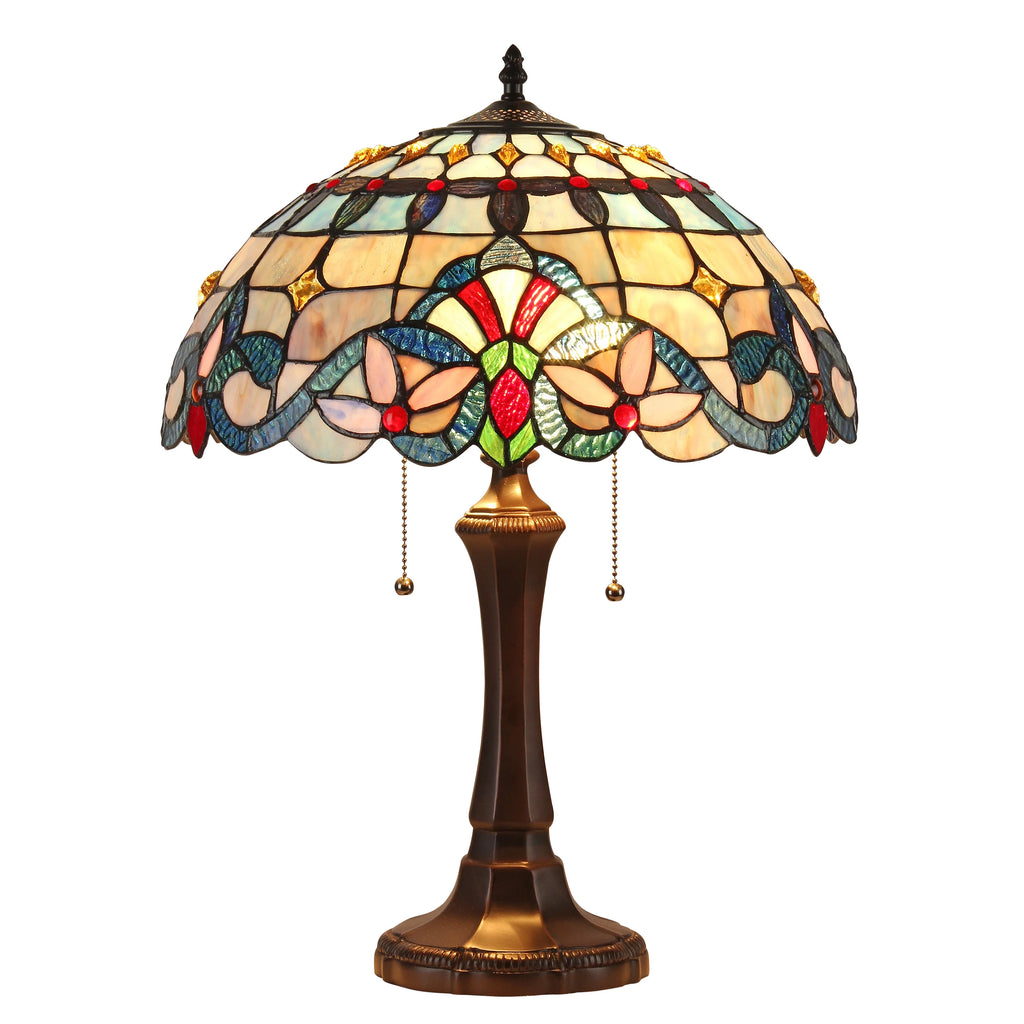 Victorian Table Lamp 16" Shade W89620