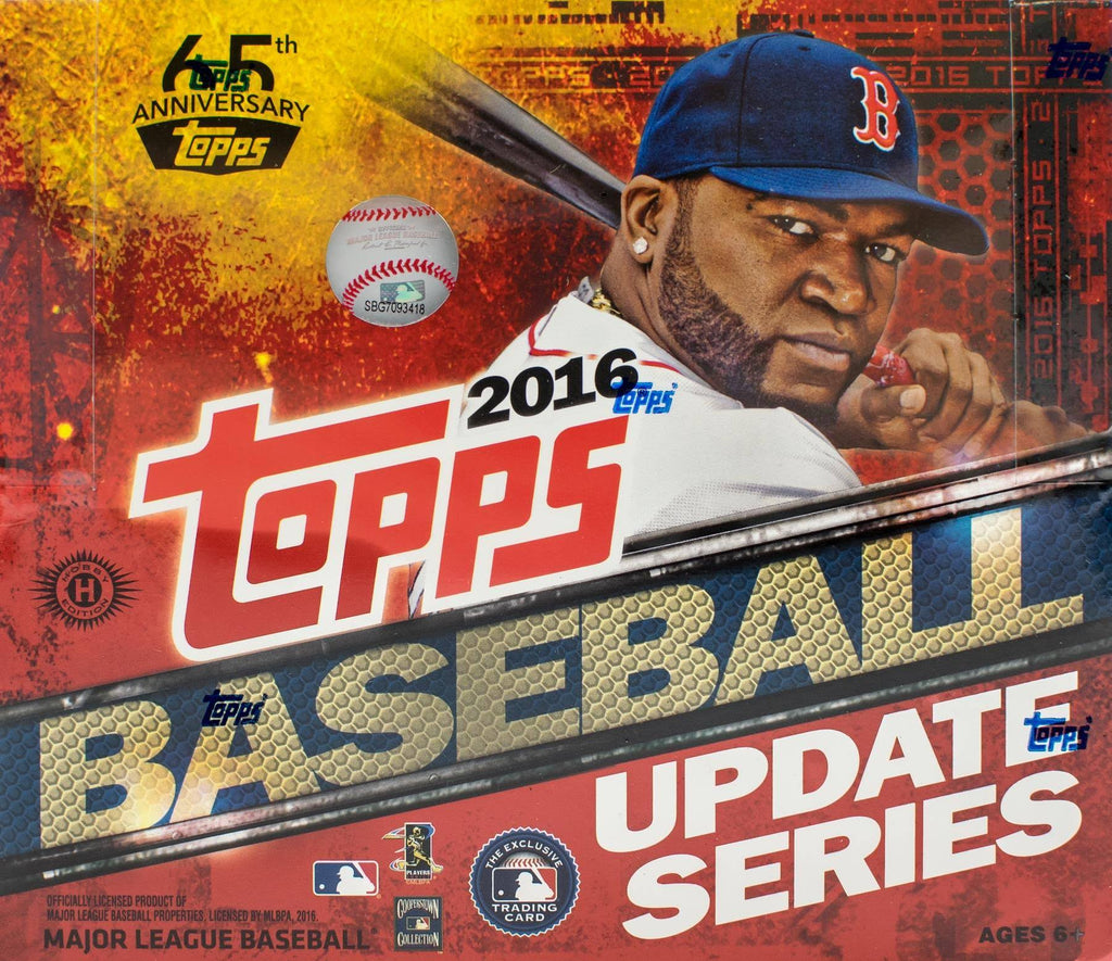 2016 Topps Update Baseball Jumbo Box X6084