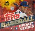 2016 Topps Update Baseball Jumbo Box X6084