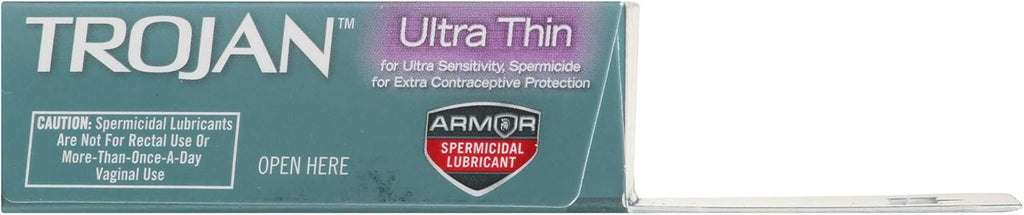 Ultra Thin Spermicidal Condom, 3 Count Q76515