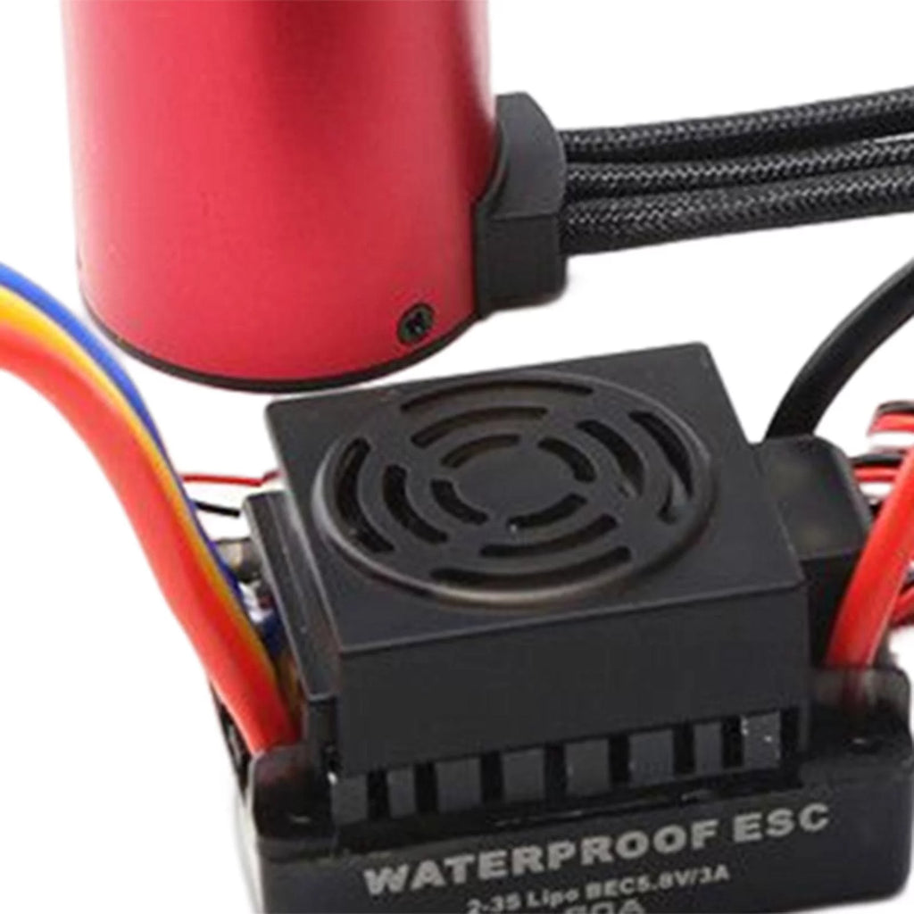 Waterproof Brushless Motor 60A ESC 50Mmx36mm 4 Poles 2300kv A457