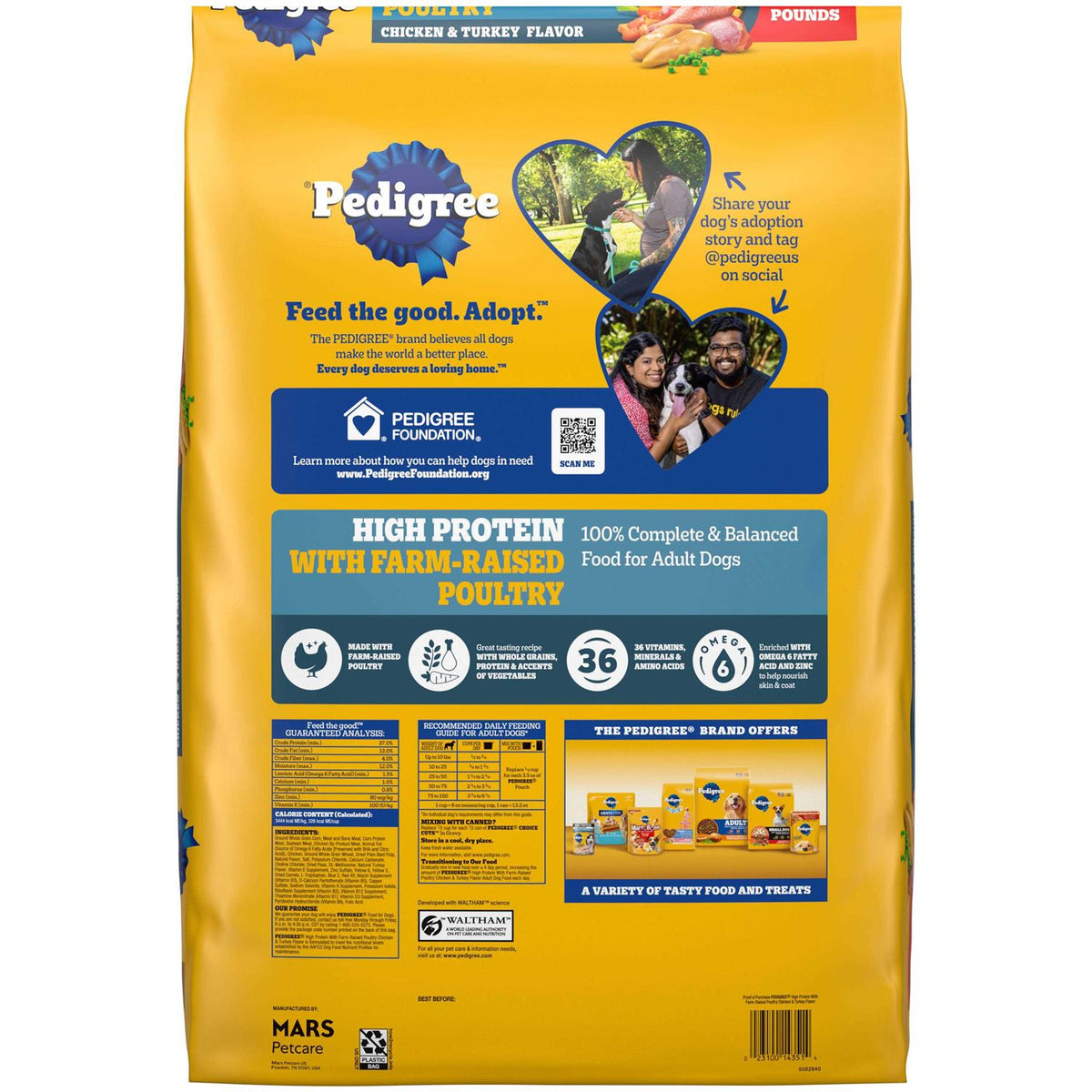 High Protein Chicken and Turkey Dry Dog Food N701337