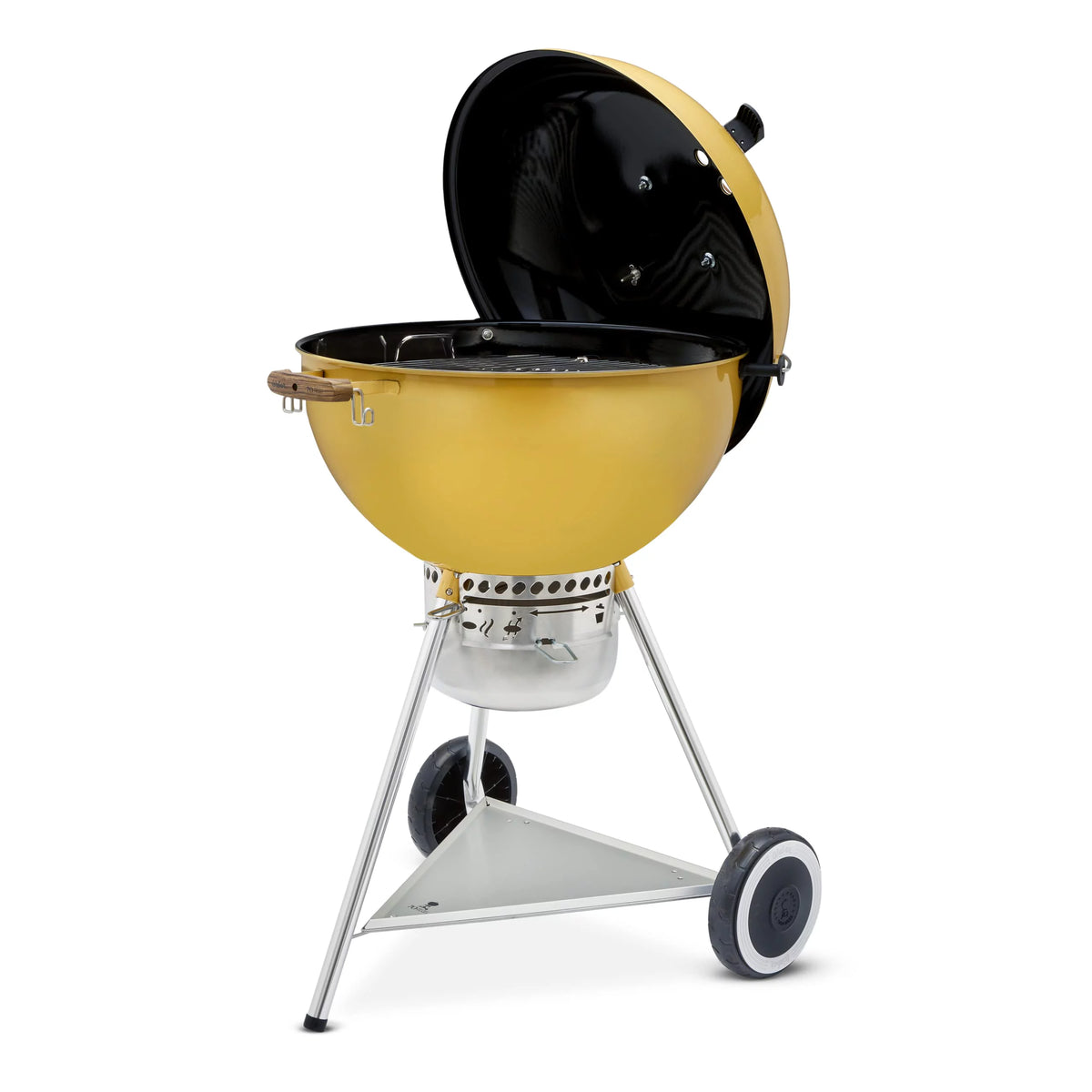 22 in. Kettle Charcoal Grill Yellow J598101