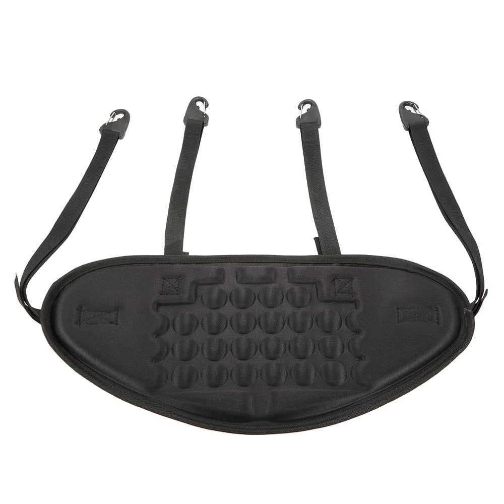 Black Adjustable Kayak Seat Backrest with Back Pad N64564
