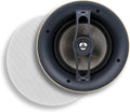 White 2-Way in Ceiling in Wall Speaker, 8 Inch Woofer, Pack of 2 O538