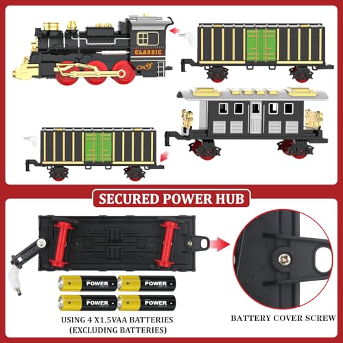 Train Set with Smokes, Lights and Sound C4771
