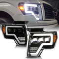Pair of Full LED Projector Headlights for Ford F 150 Pickup D567968