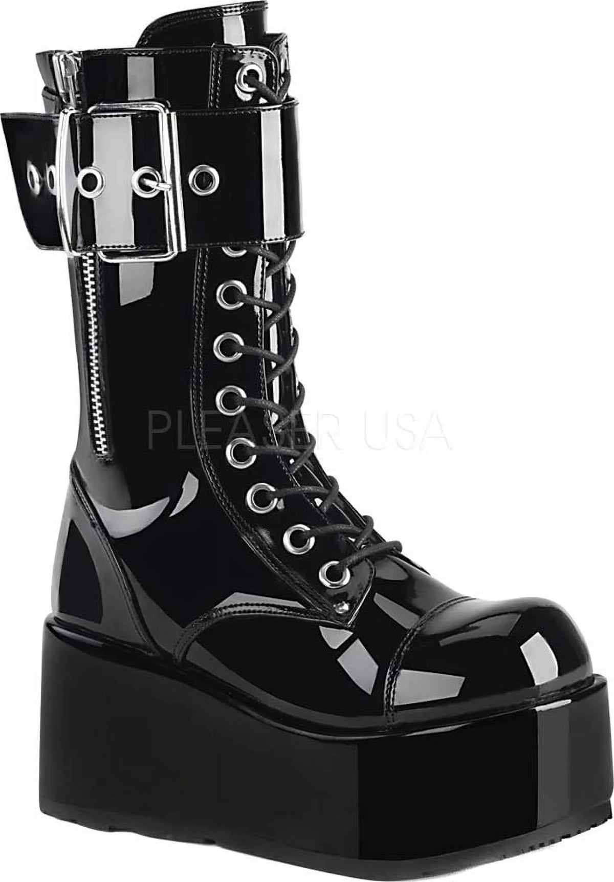 Men's Platform Mid-Calf Boot X411
