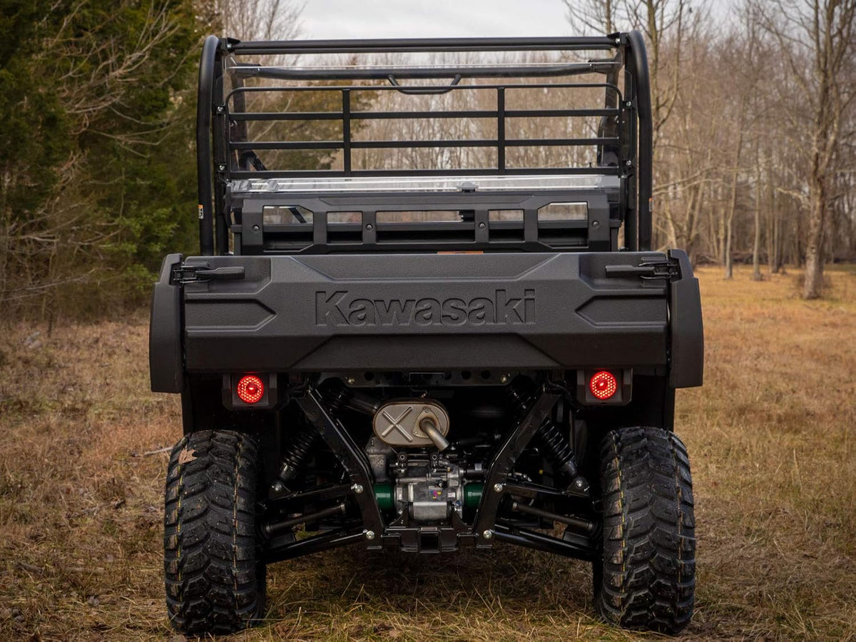 Heavy Duty Rear Windshield 1/4 Thick Lightly Tinted Polycarbonate Y3371