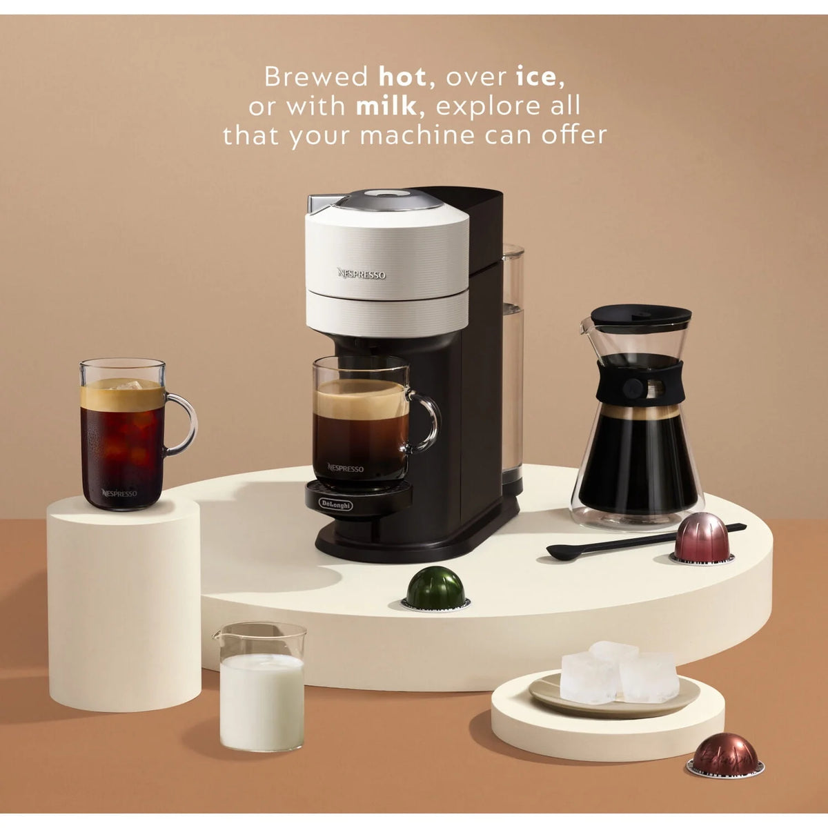 White Coffee and Espresso Maker L751345