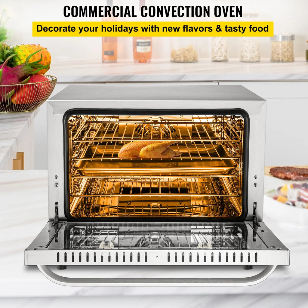 Commercial Convection Oven, 66L, 1800W, 4-Tier P5810