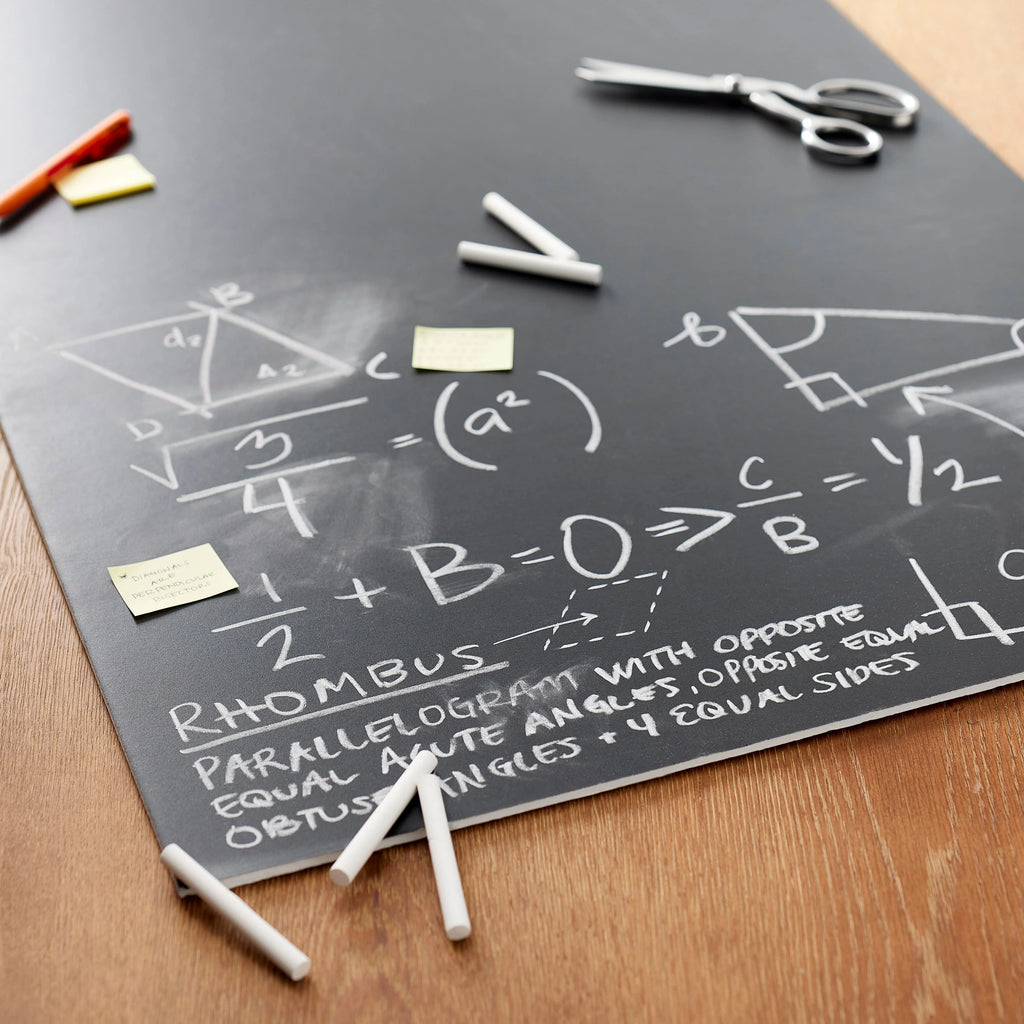 8 Pack Chalk Foam Board, 24" x 36" H125