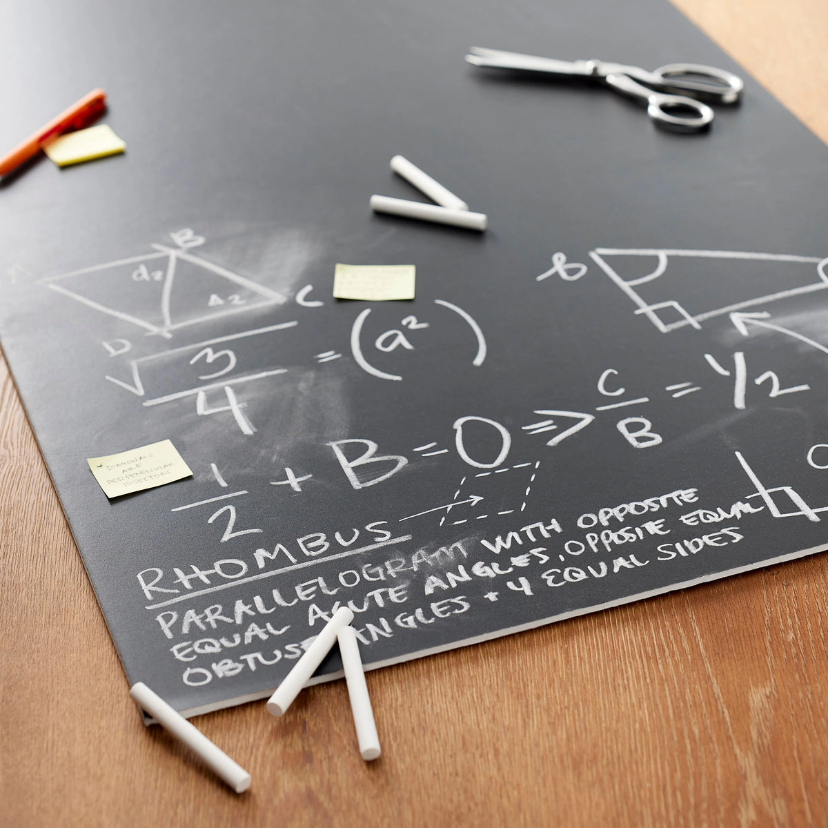 8 Pack Chalk Foam Board, 24" x 36" H125