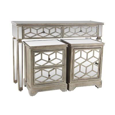 4-Drawers Accent Cabinet L880