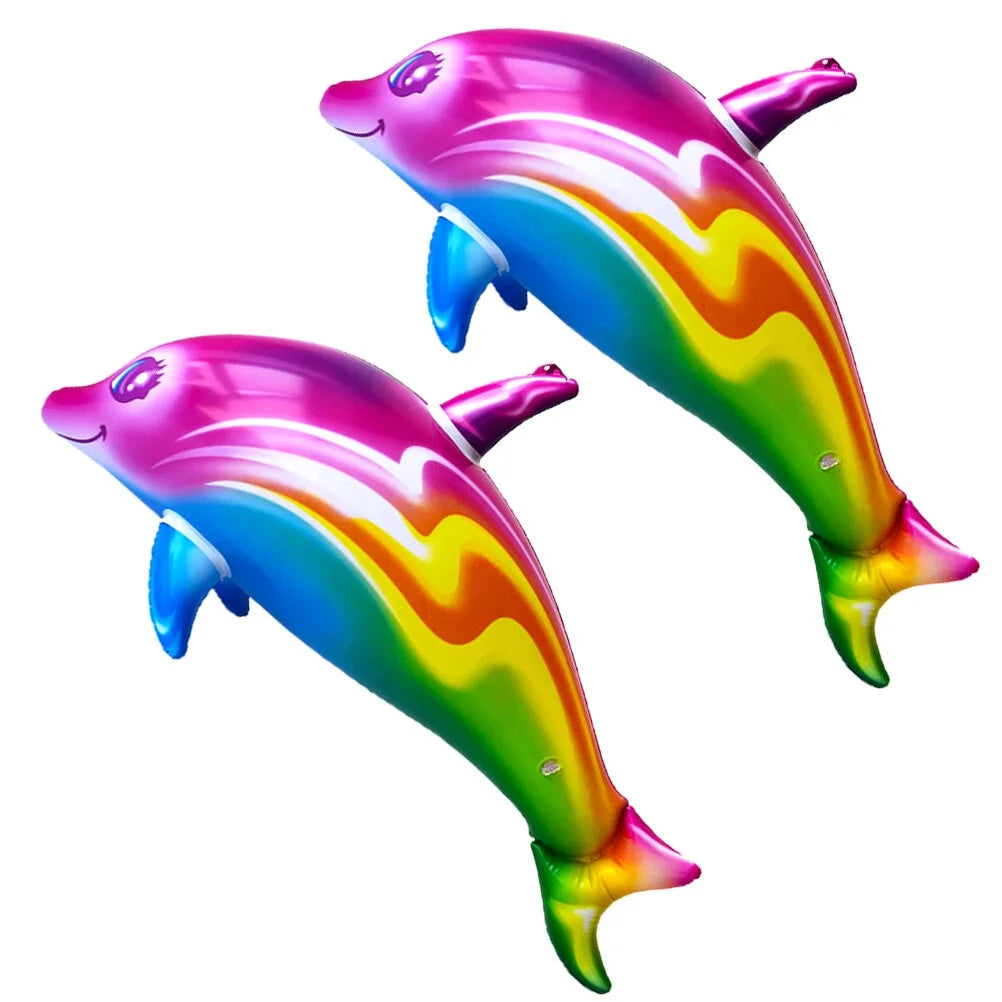 2pcs Big Inflatable Dolphin Toys R520322