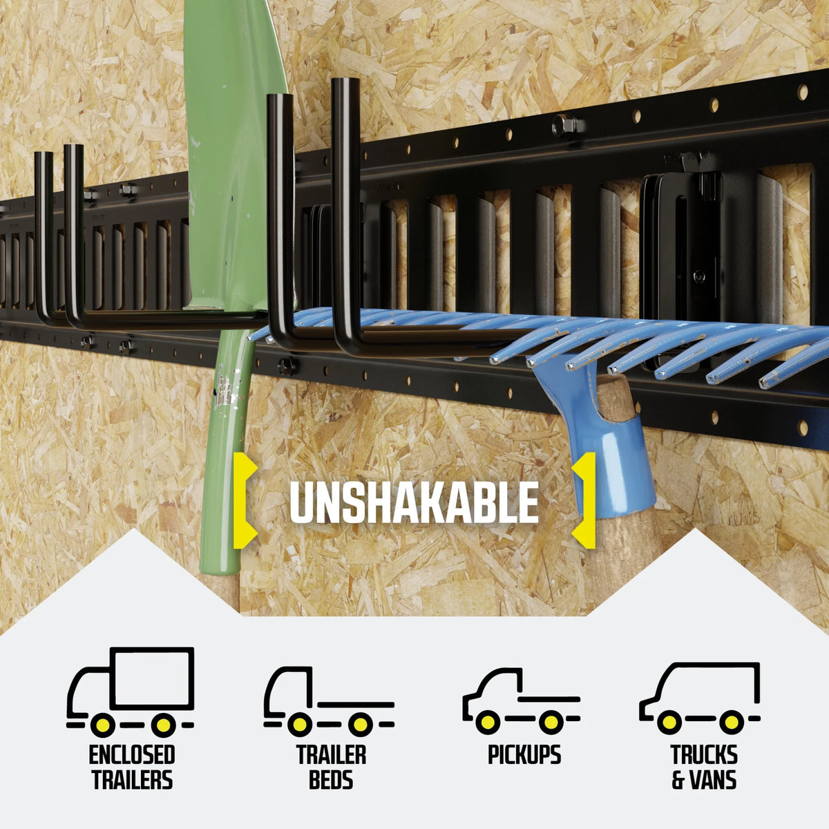 Heavy Duty Shovel/Tool Hanger W11633