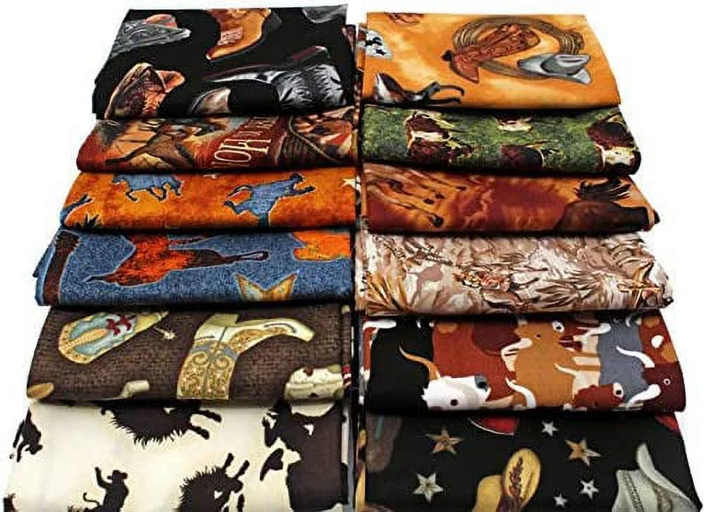 10 Assorted Fat Quarters W90256