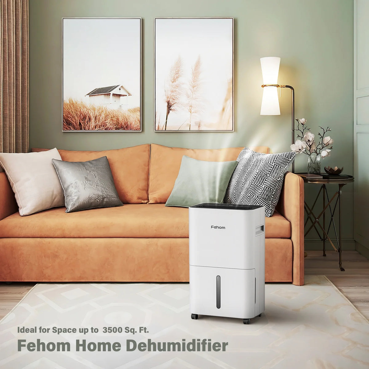 50 Pints Dehumidifier with Drain Hose S7865