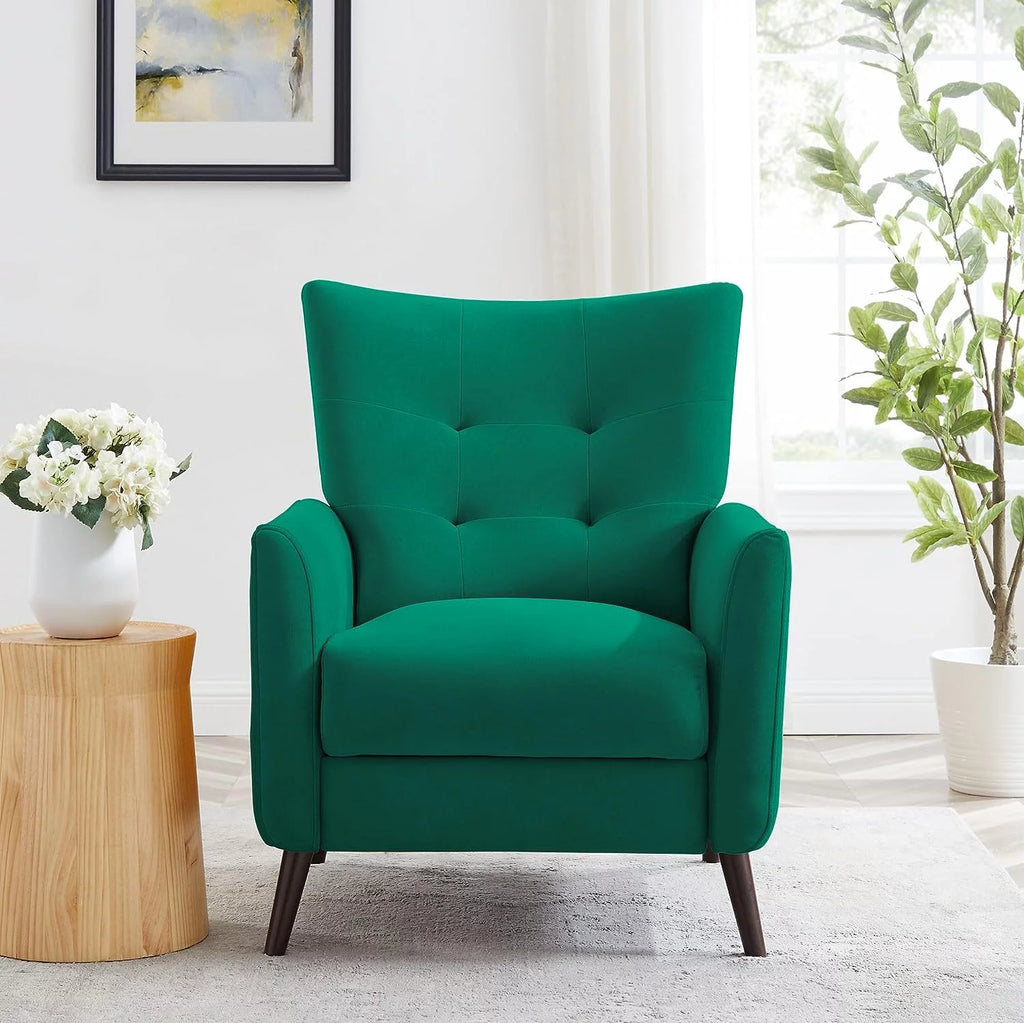 Velvet Pushback Recliner Chair O225