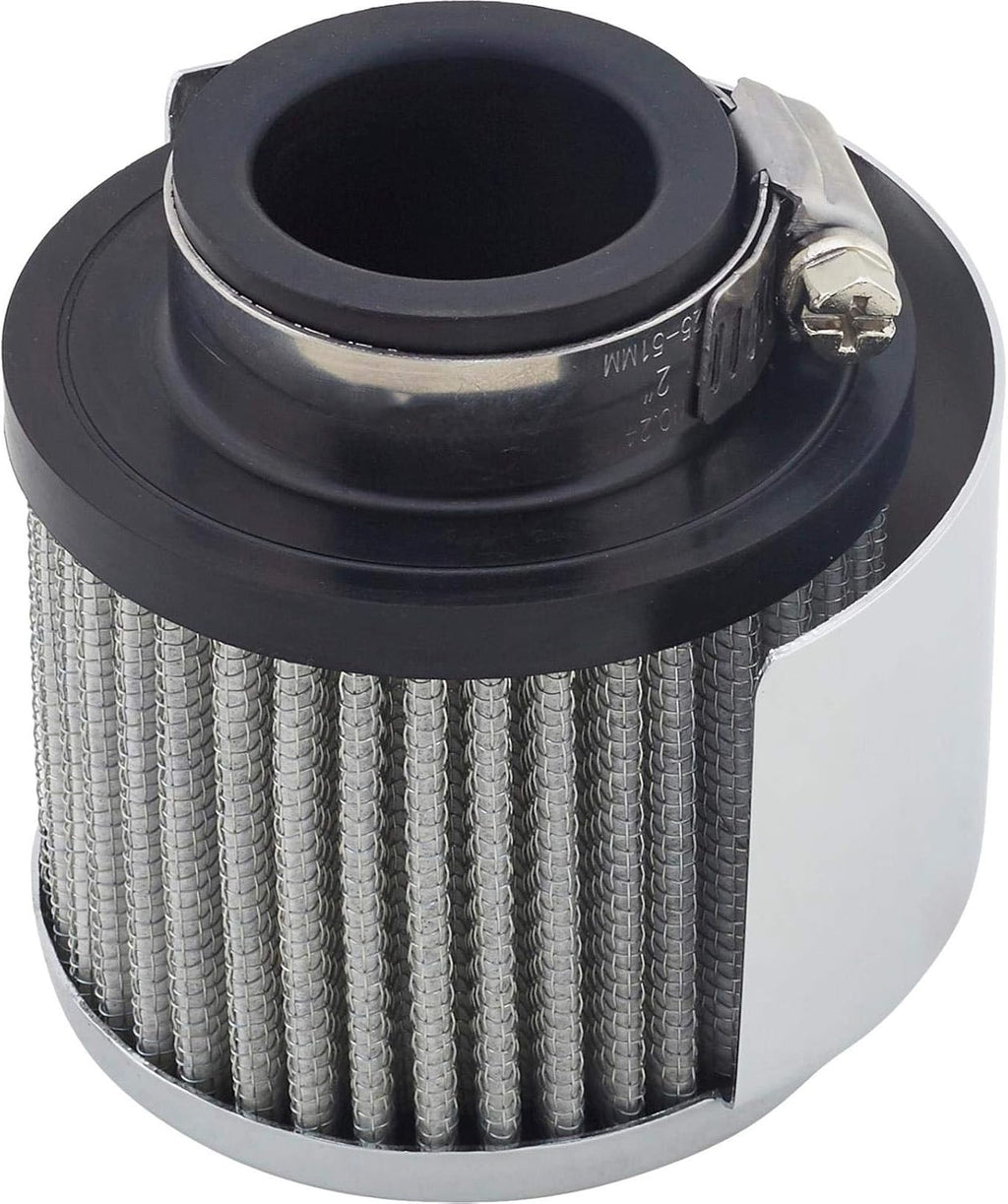 Chrome Aluminum Valve Covers with Shielded Breathers P589653