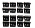 12V 10Ah Replacement Battery 16 Pack W874354