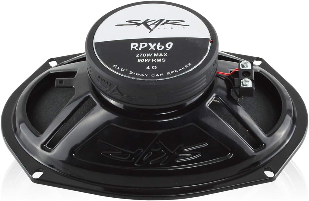6.5 200W 2-Way Coaxial Car Speakers, Pair L38568